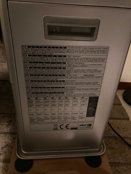 Aquecedor ZIBRO LC - 30 Usado em bom estado