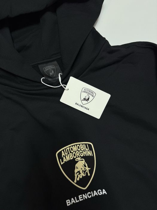Худі Balenciaga Automobili Lamborghini M L Black ERD Vetements