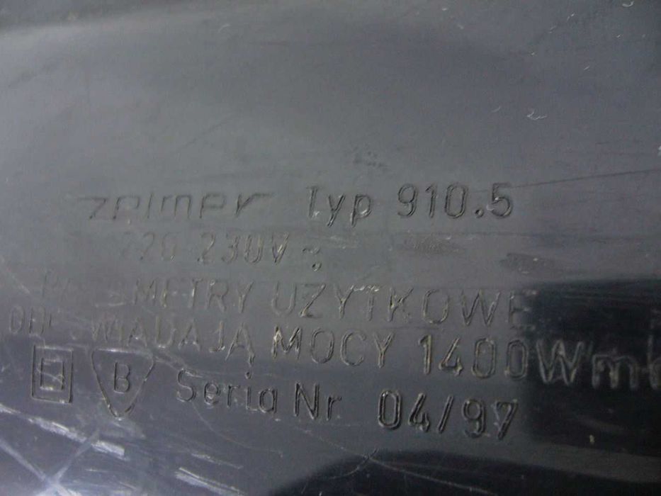 Odkurzacz Zelmer Formuła 1, 1997 rok