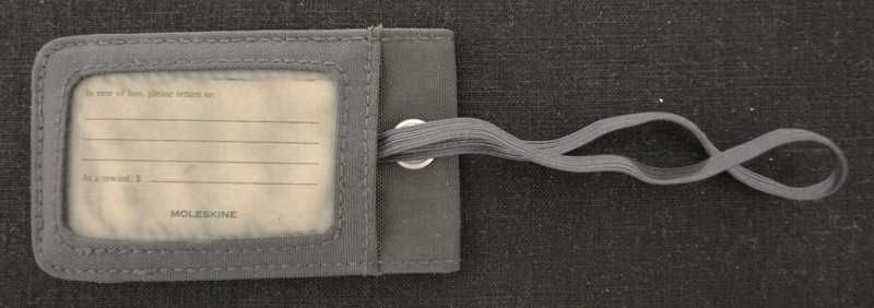 Mala de ombro cinza da Moleskine