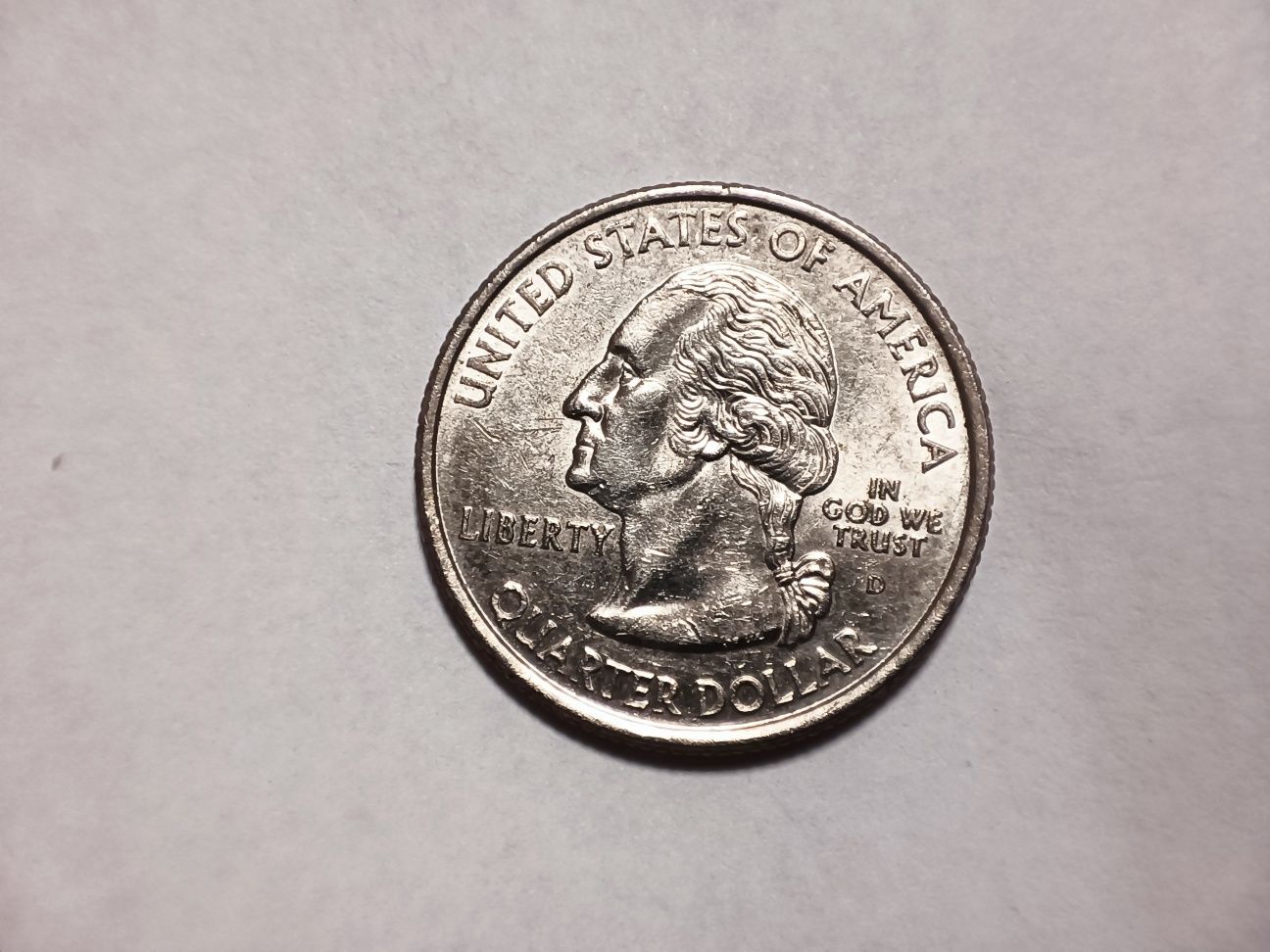 Монета Quarter Dollar 2000 г. South Carolina 1788