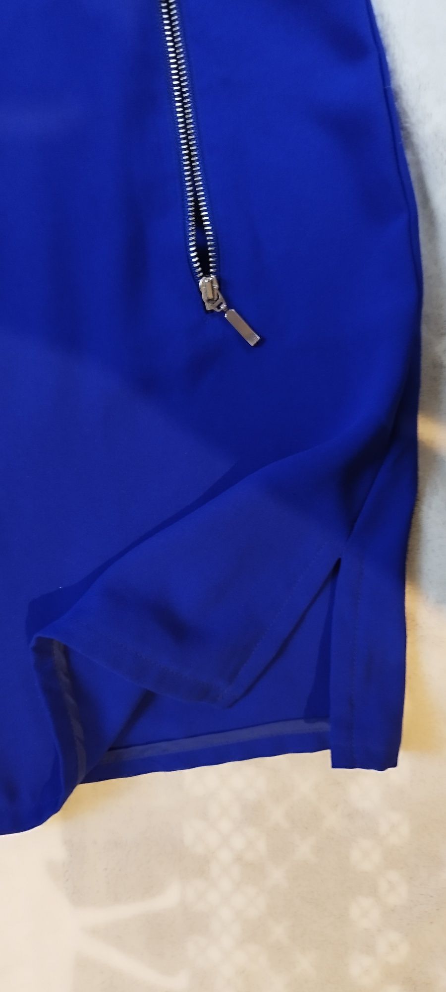 Sukienka mini / tunika. Niebieska . H&M