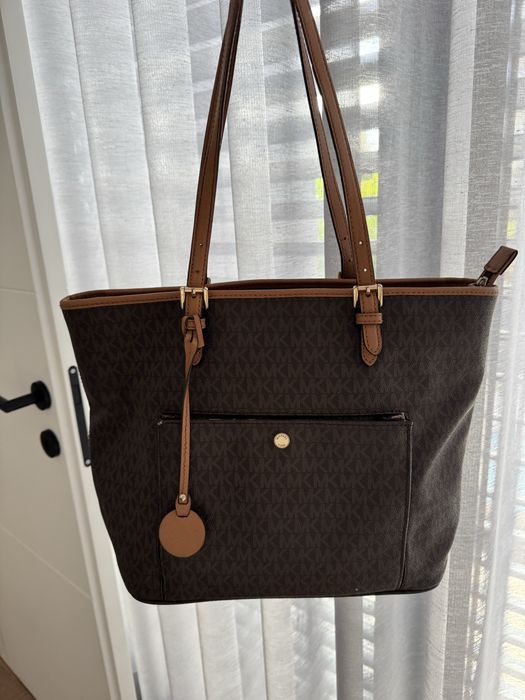Michael Kors, Jet Set Logo Tote Bag, com Chaveiro.
