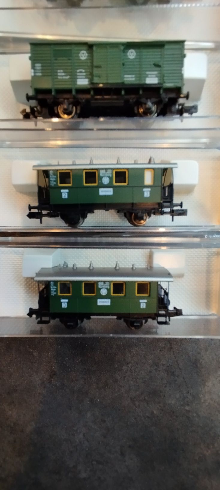 Fleischmann 1:160 N Zestaw wagonów kolejowych 5 szt.