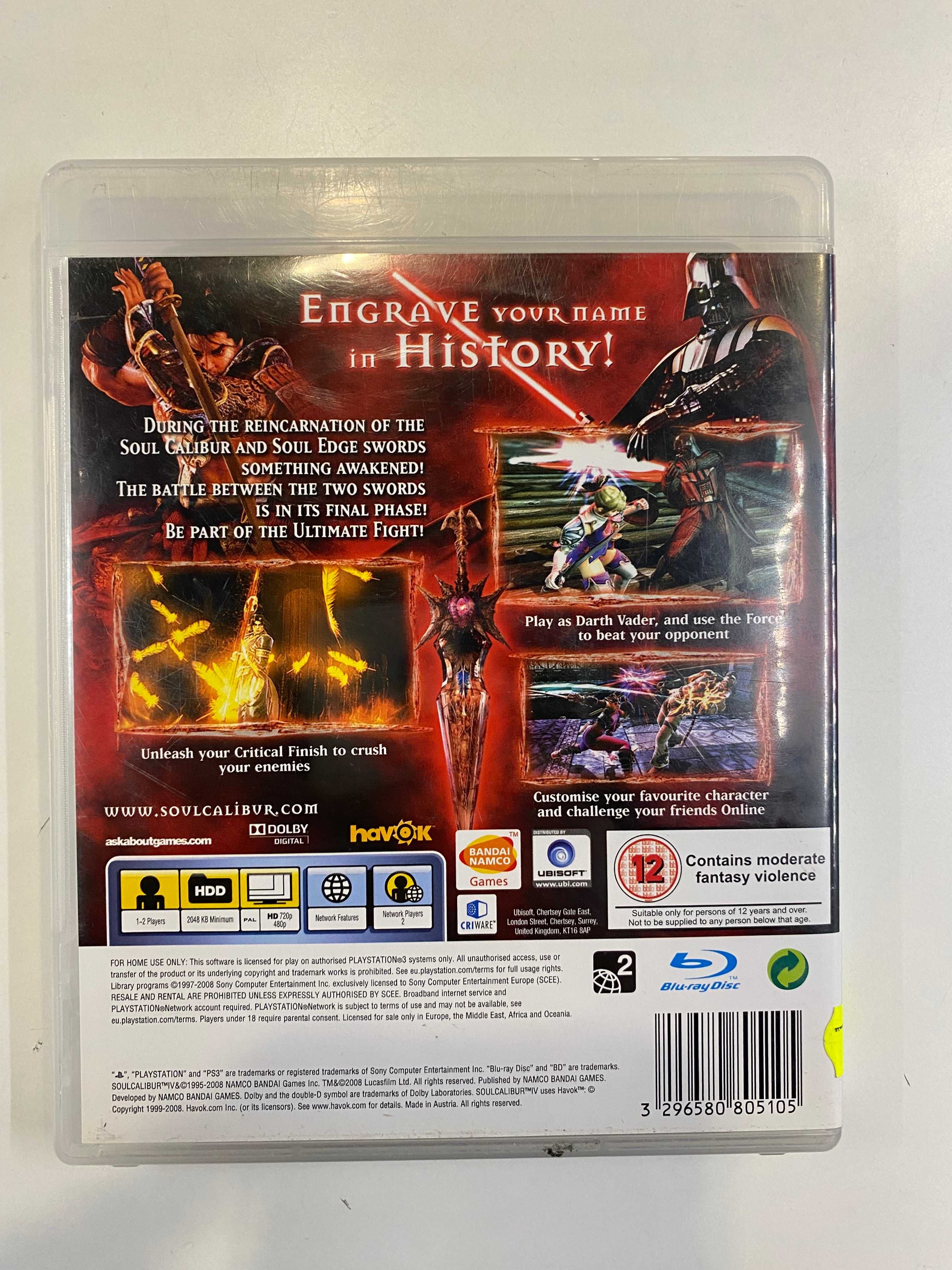 Soulcalibur IV PS3 Sklep Ostróda