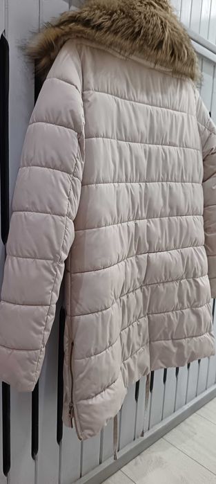 Kurtka damska 38 rozm. jasno beżowa Clockhouse