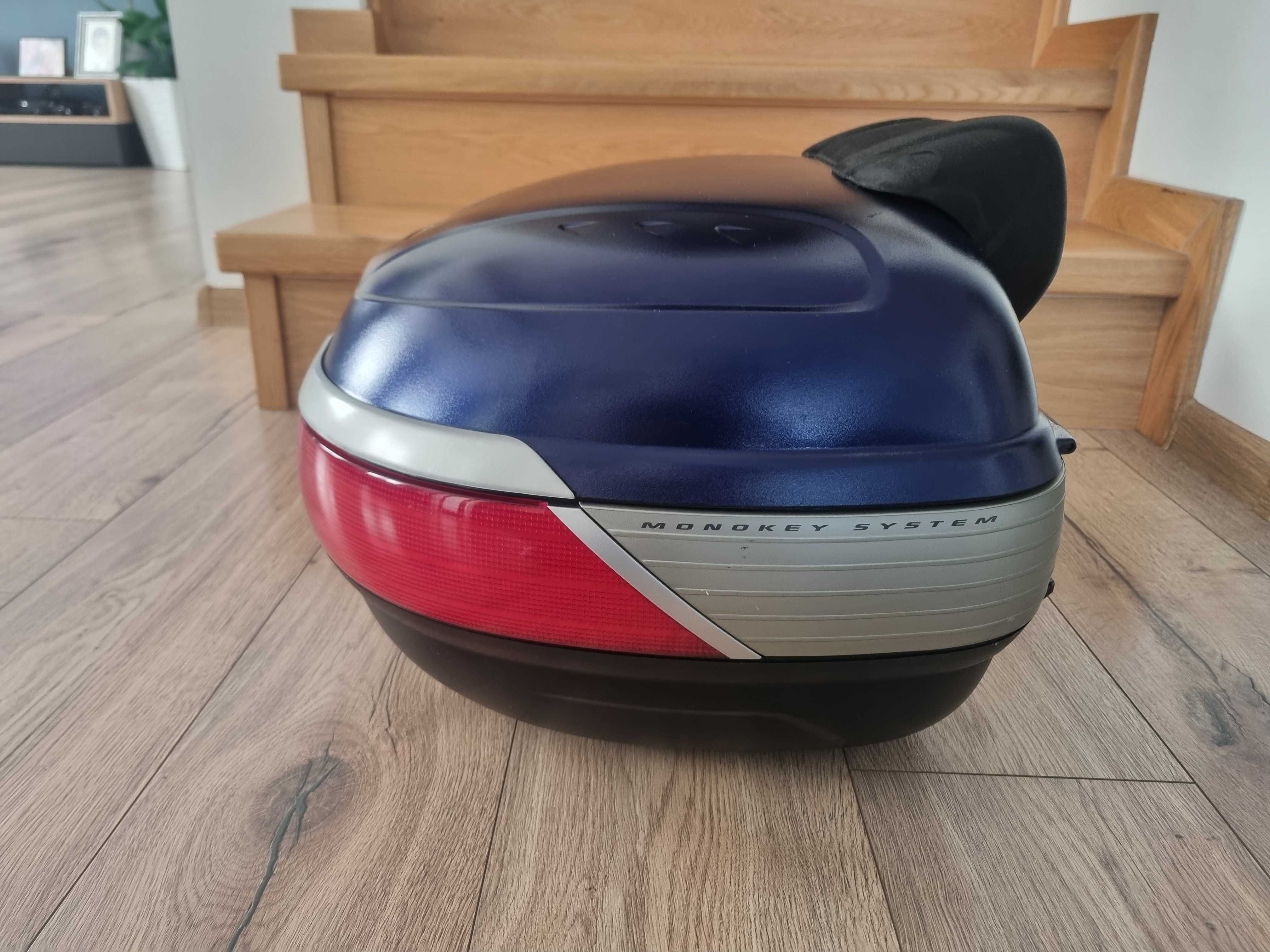 Kufer GIVI E52 Maxia II Monokey 52 L 2 Kaski + Oparcie Pasażera Kappa
