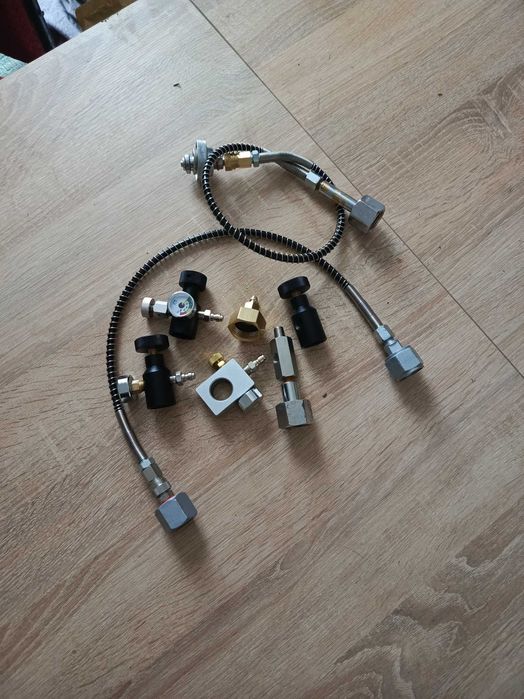 Przetoczka adapter  sodastream wiatróweka tlen tlen CO2 argon itp.