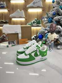 Кросівки Nike Air Force x Louis Vuitton LV Green