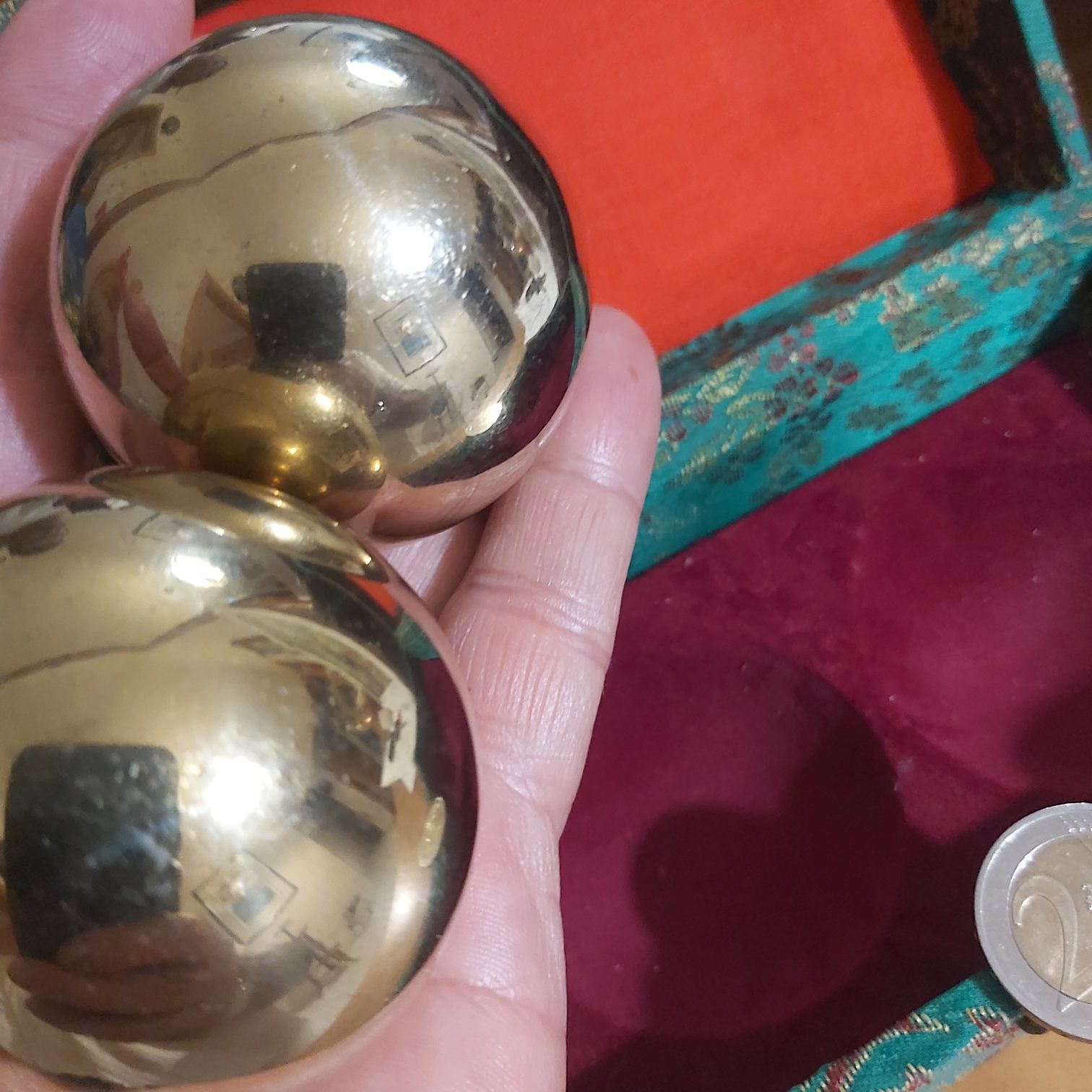 China - bolas de metal anti-strees