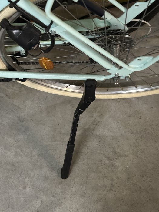 Bicicleta verde água
