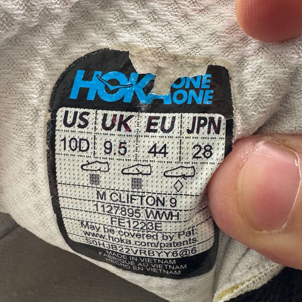 Кросівки Hoka Clifton 9 44 розмір Е5416