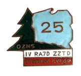 PRL: Odznaka IV Rajd ZZTD Turbacz 1969 OZNS