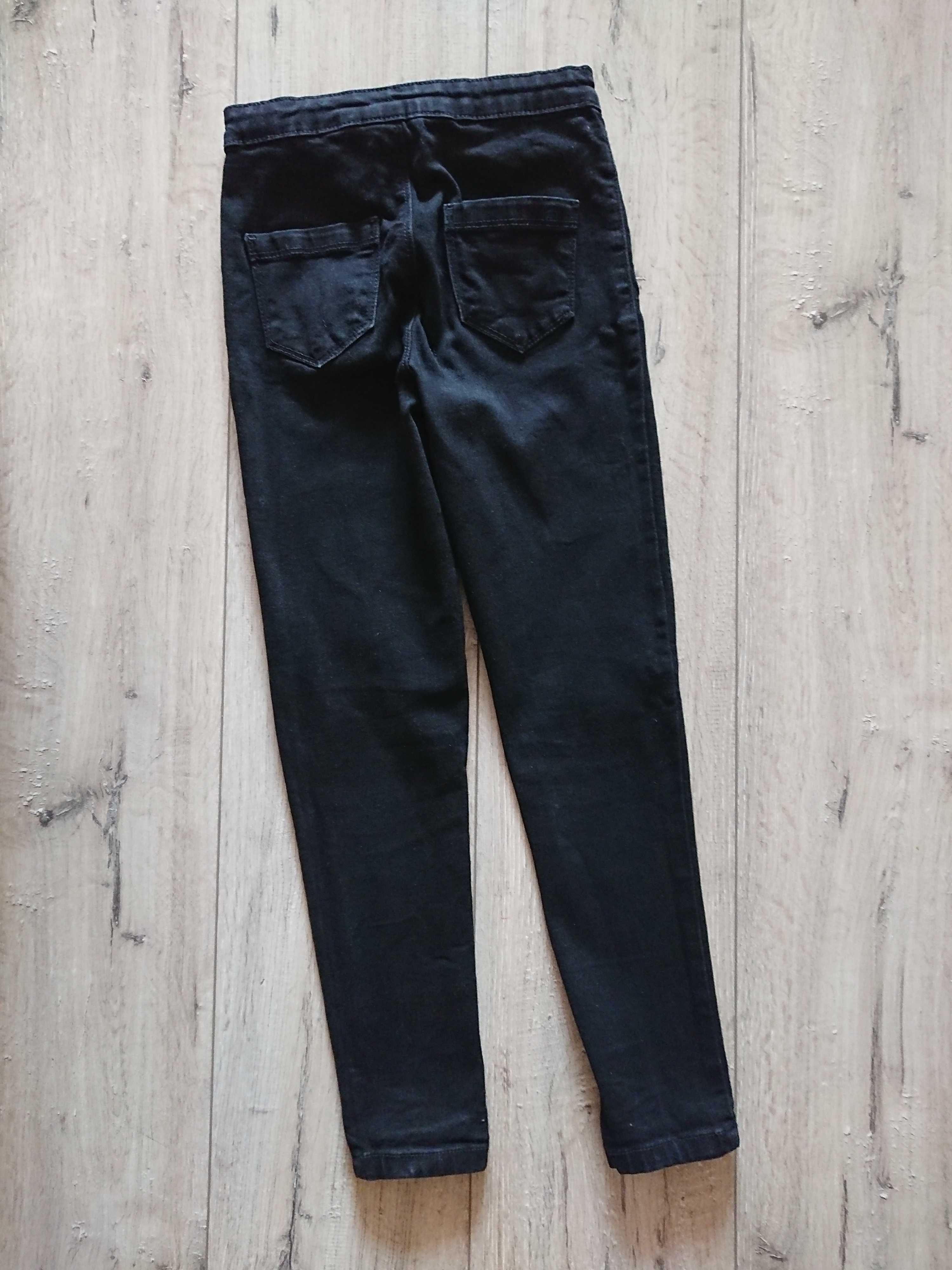 Узкие джинсы скинни с прорезями на коленях Matalan 8-9 лет 128-134 см