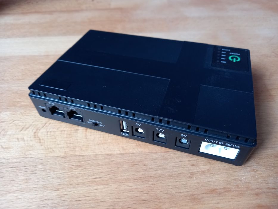 Бесперебойник ИБП ДБЖ mini UPS для роутера и коммутатора