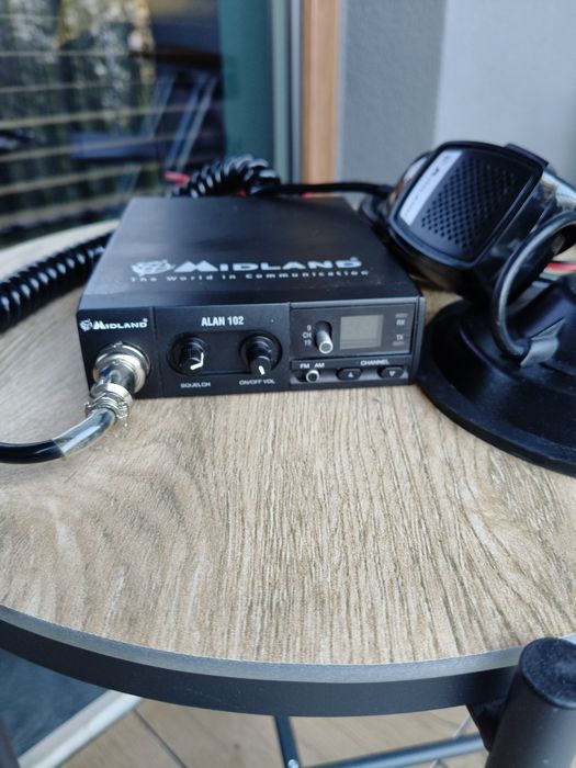 CB radio Midland Alan 102 + antena