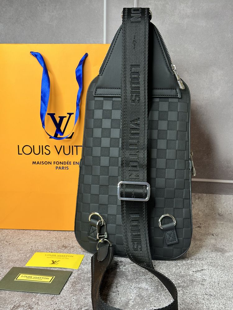 НОВИНКА! Чоловіча Сумка Слінг Louis Vuitton Sling LV ТОП якість