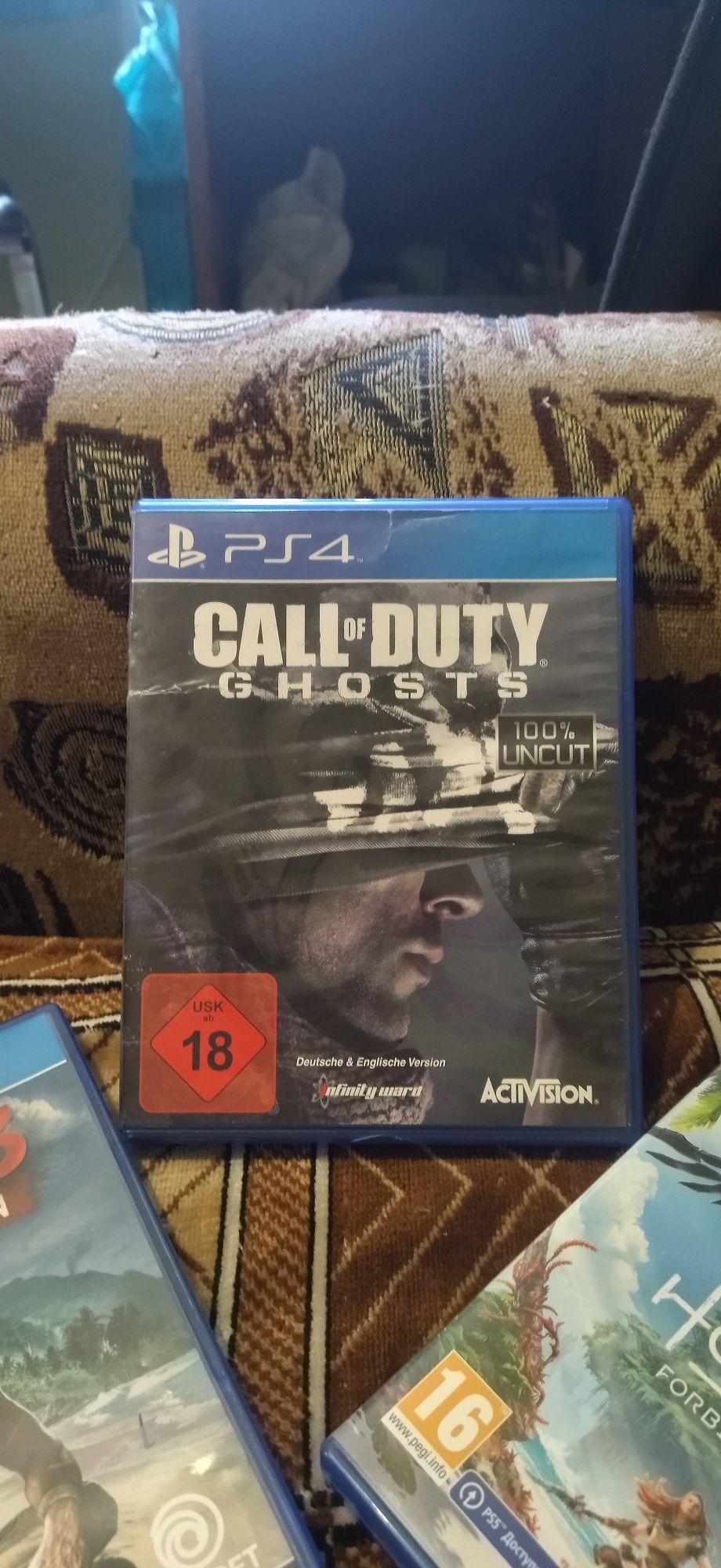Ігри на ps4. GALL of DUTY GHOSTS.