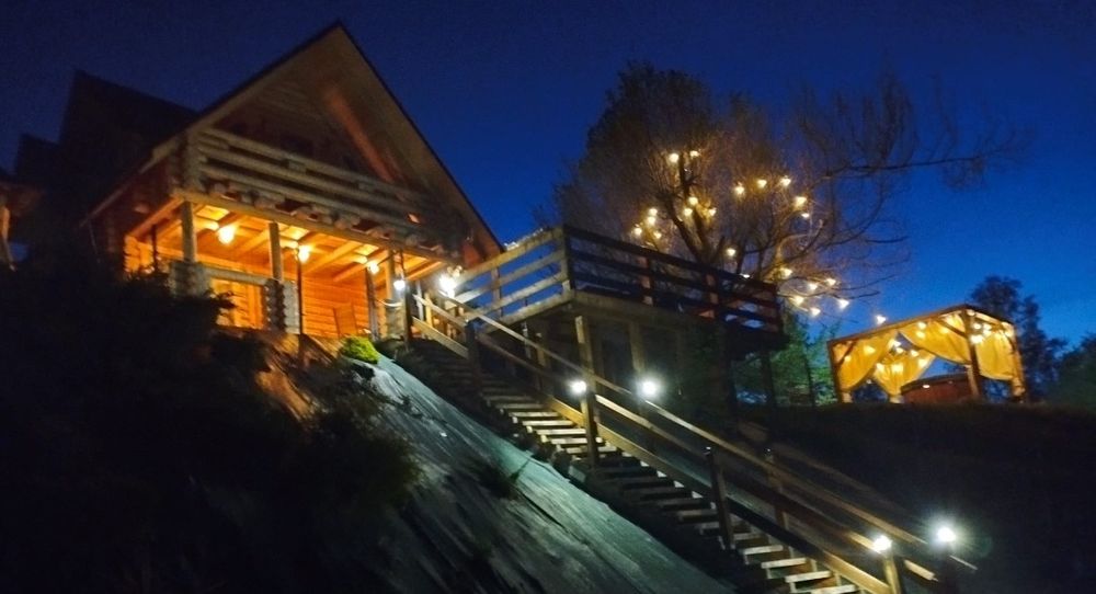 Domek Bieszczady Solina z balią.