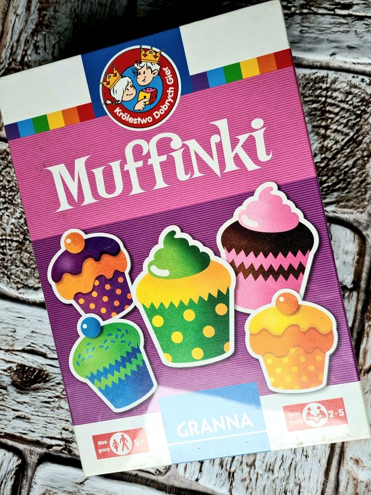 Granna gra dla dzieci Muffinki nowa zabawki