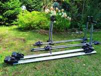 Bagażnik belki uchwyt rowerowy dach X2 thule