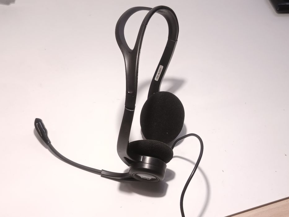 Słuchawki Logitech USB + Mic \ prawie nowe