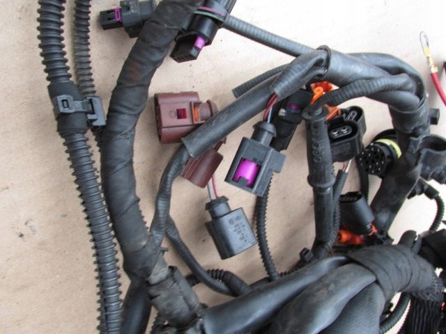 audi a6 c7 10/18 3.0 tdi wiązka instalacja silnika 4g2971072gf anglik