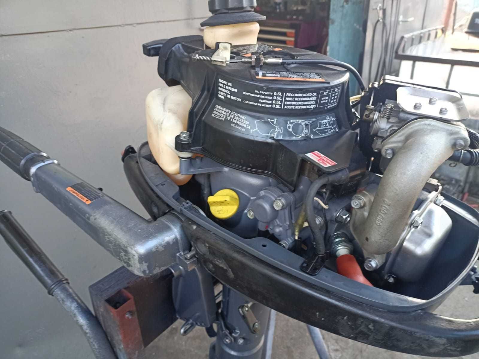 Silnik zaburtowy YAMAHA 4 KM Stopa S 4-suw Rumpel