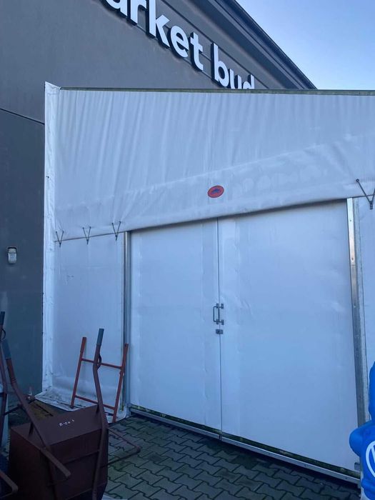 Hala namiotowa magazynowa 33x6x4,5m 198m2