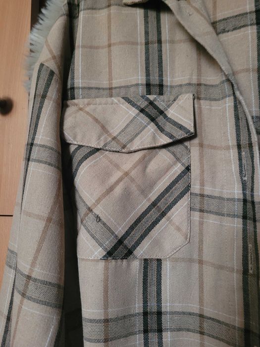 Koszula Oversize w kratę - Shein