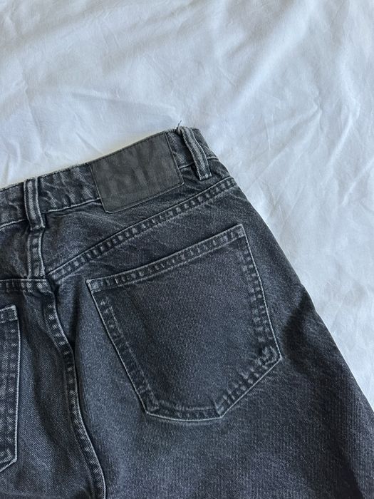 Джинси mom ZARA, чорного кольору