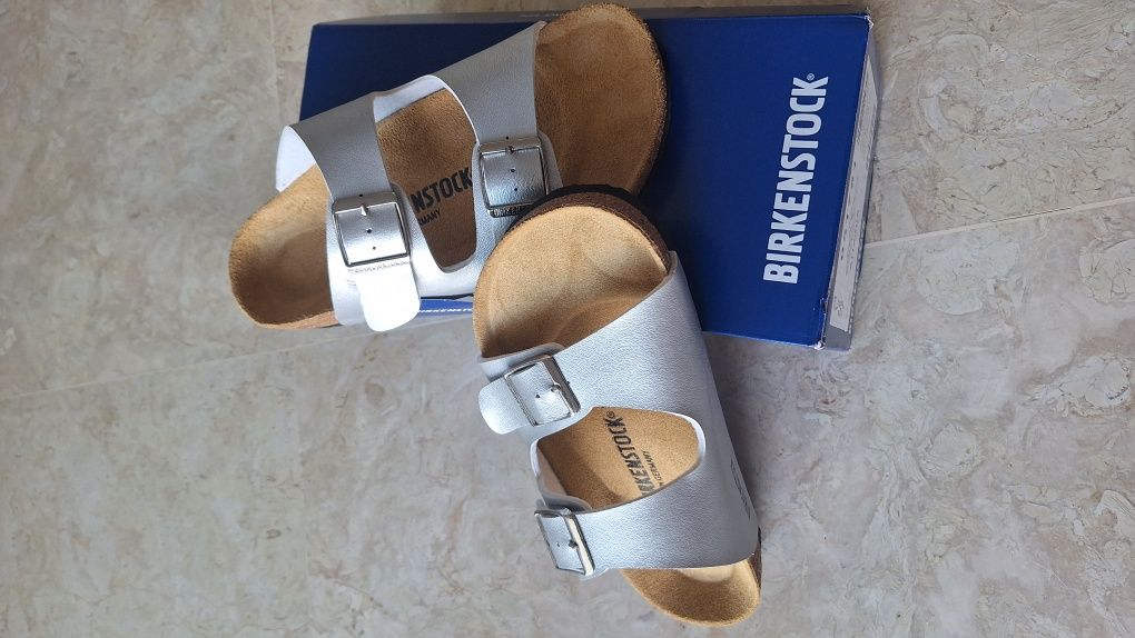 Birkenstock Arizona Prata