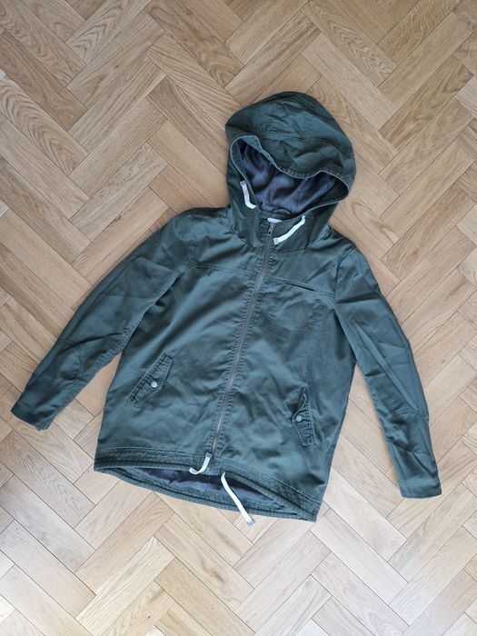 Kurtka parka wiatrówka wiosna khaki oliwkowa ciemnozielona Only rozmia