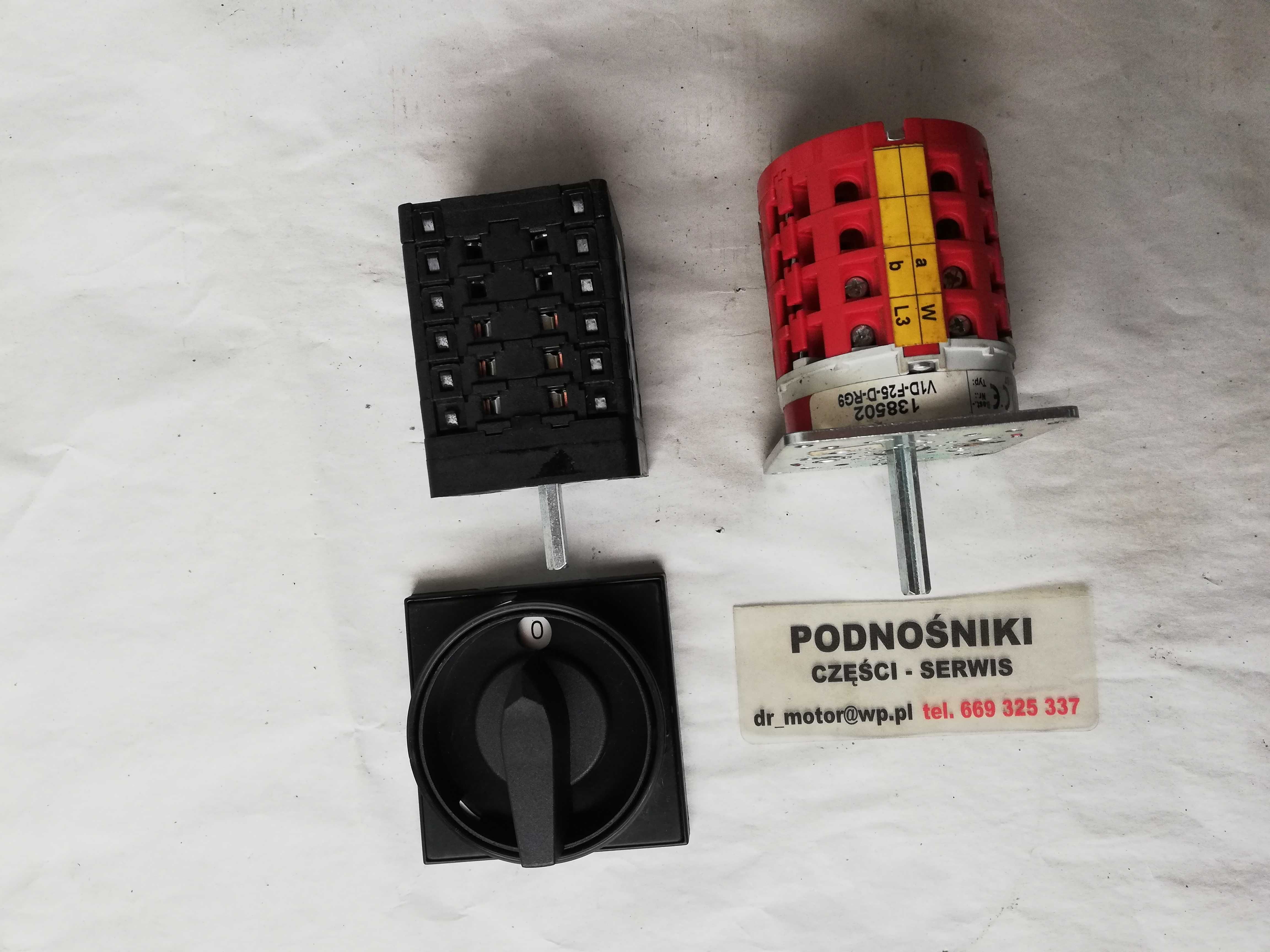 podnosnik nussbaum hofmann zippo ravaglioli włącznik wyłącznik