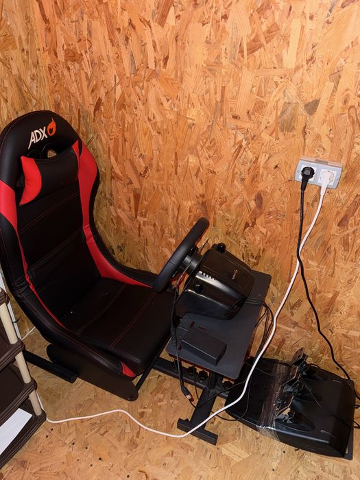 Кокпіт + руль logitech g920