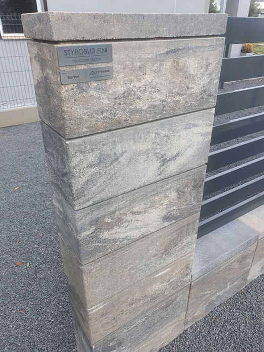 Pustaki ogrodzeniowe, pustak bloczek ogrodzenie Styrobud