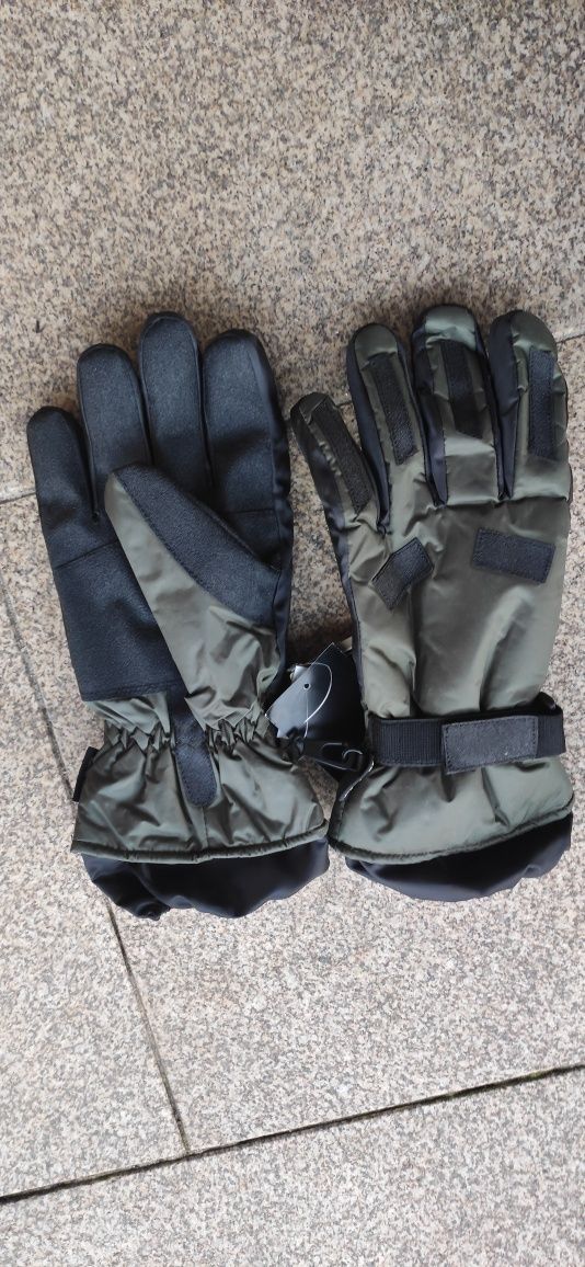 Luvas gore Tex verdes