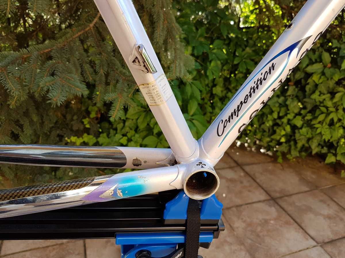 rama COLNAGO Master Extra Light Art Decor stal Columbus, grawery, mufy