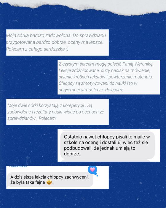 ANGIELSKI | Korepetycje