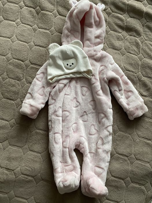 Дитячий тепленький комбінезон 62-68 розміру