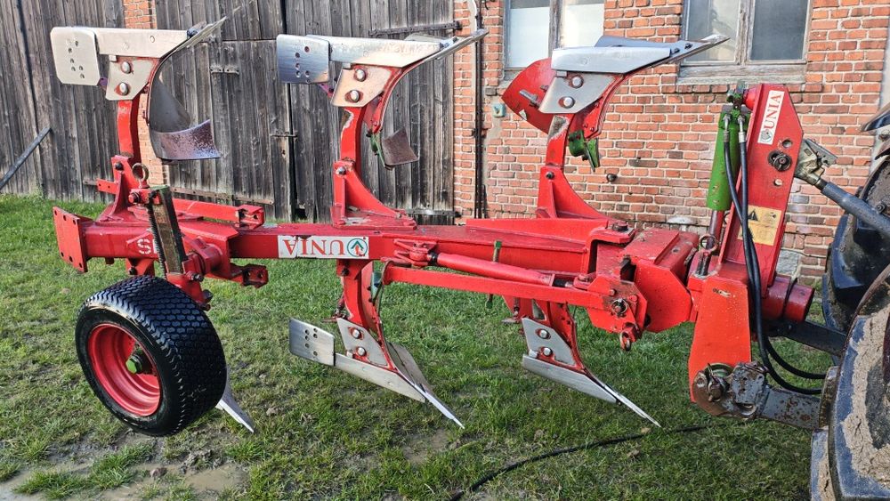 Pług obracany Unia Ibis 3+ skibowy XXL b.mało używany