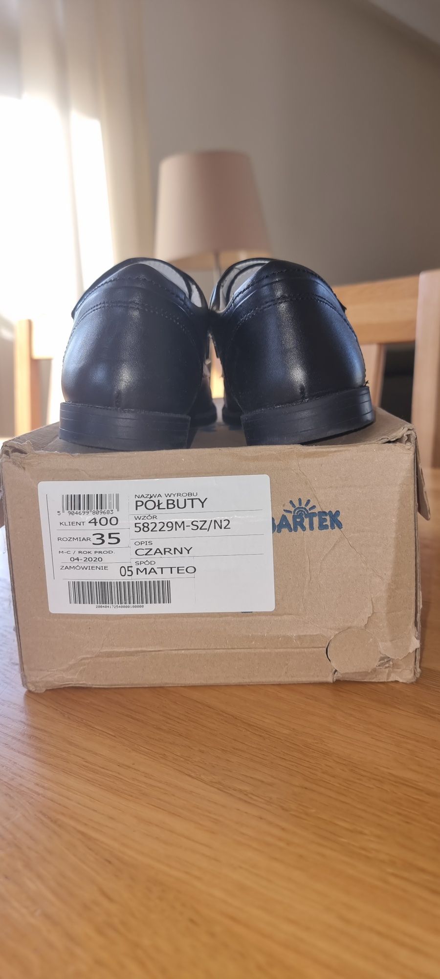 Bartek buty skora r.35 komunia