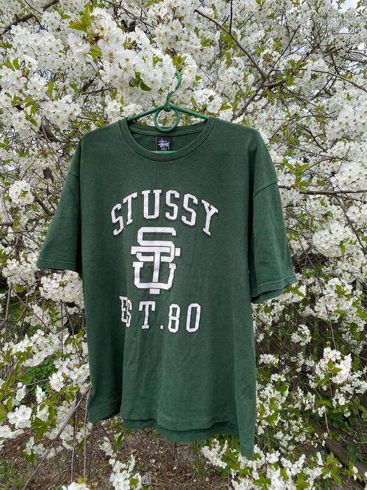 футболка Stussy Vintage Big Logo Y2K