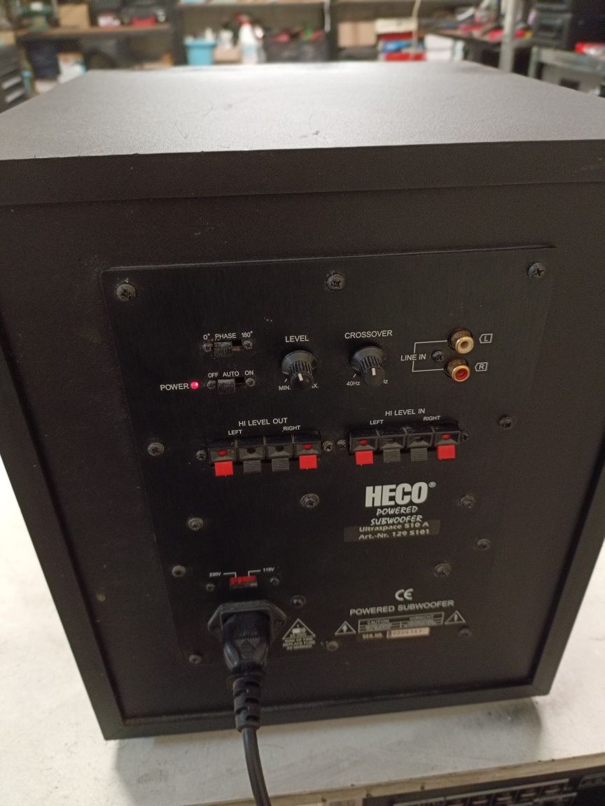 Subwoofer aktywny HECO ULTRASPACE 510A