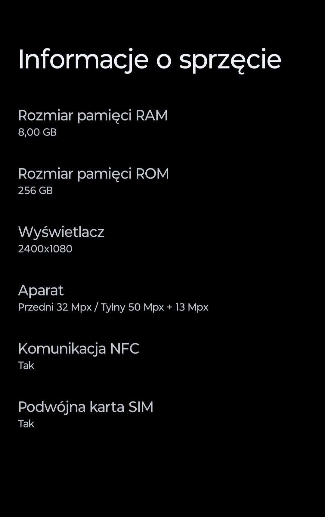 Motorola Edge 40 256 GB cały zestaw zamiana