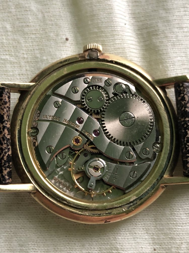 Szwajcarski zegarek Ulysse Nardin, 34,5 mm, vintage