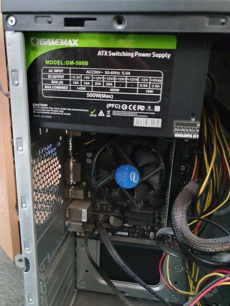 Комп'ютер - системний блок ПК Intel G5420,500W ,16ГБ DDR4,SSD480