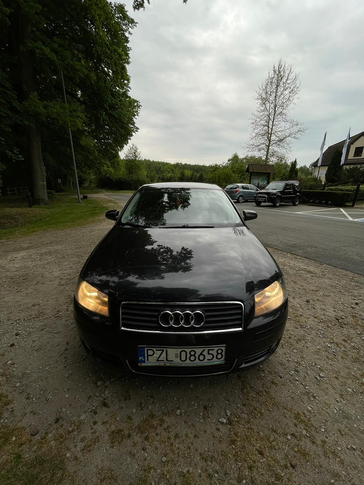 Audi a 3 8p uszkodzone