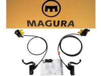 NOWE MAGURA MT5 HC 1 palec hamulce hydrauliczne komplet p + t FAKTURA