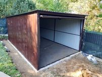Garaż blaszany blaszak 3x5 Kolor